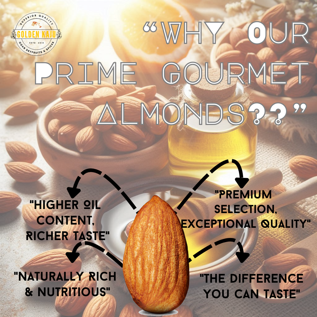 California's Prime Gourmet Almonds