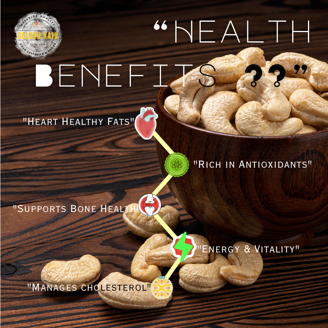 Goan Harvest Bold Sized cashew : W240 Premium Quality