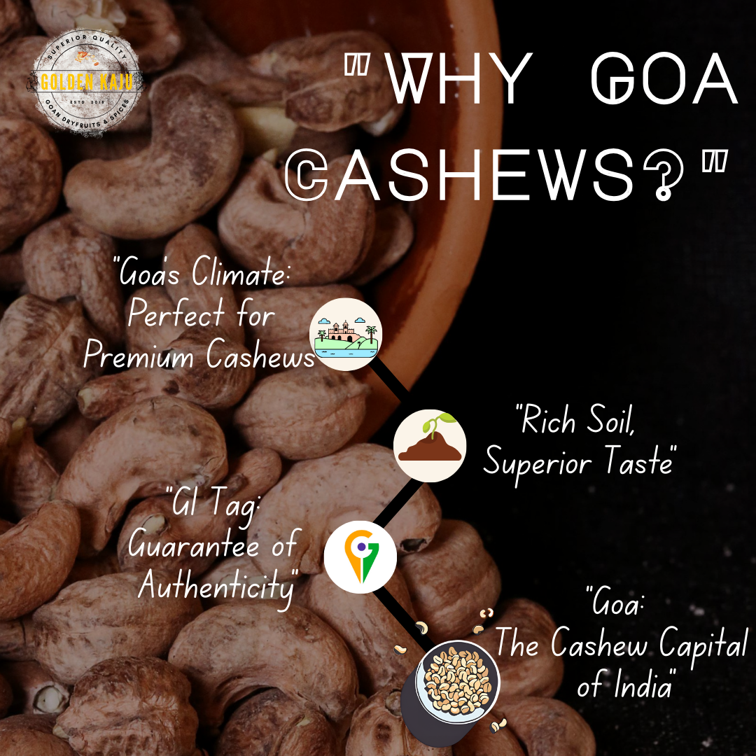 Goan Harvest BOLD Cashew with Skin (Drum Roasted)