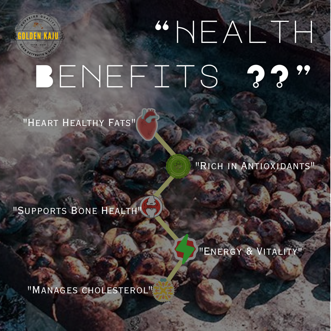 Goan Harvest BOLD Cashew with Skin (Drum Roasted)