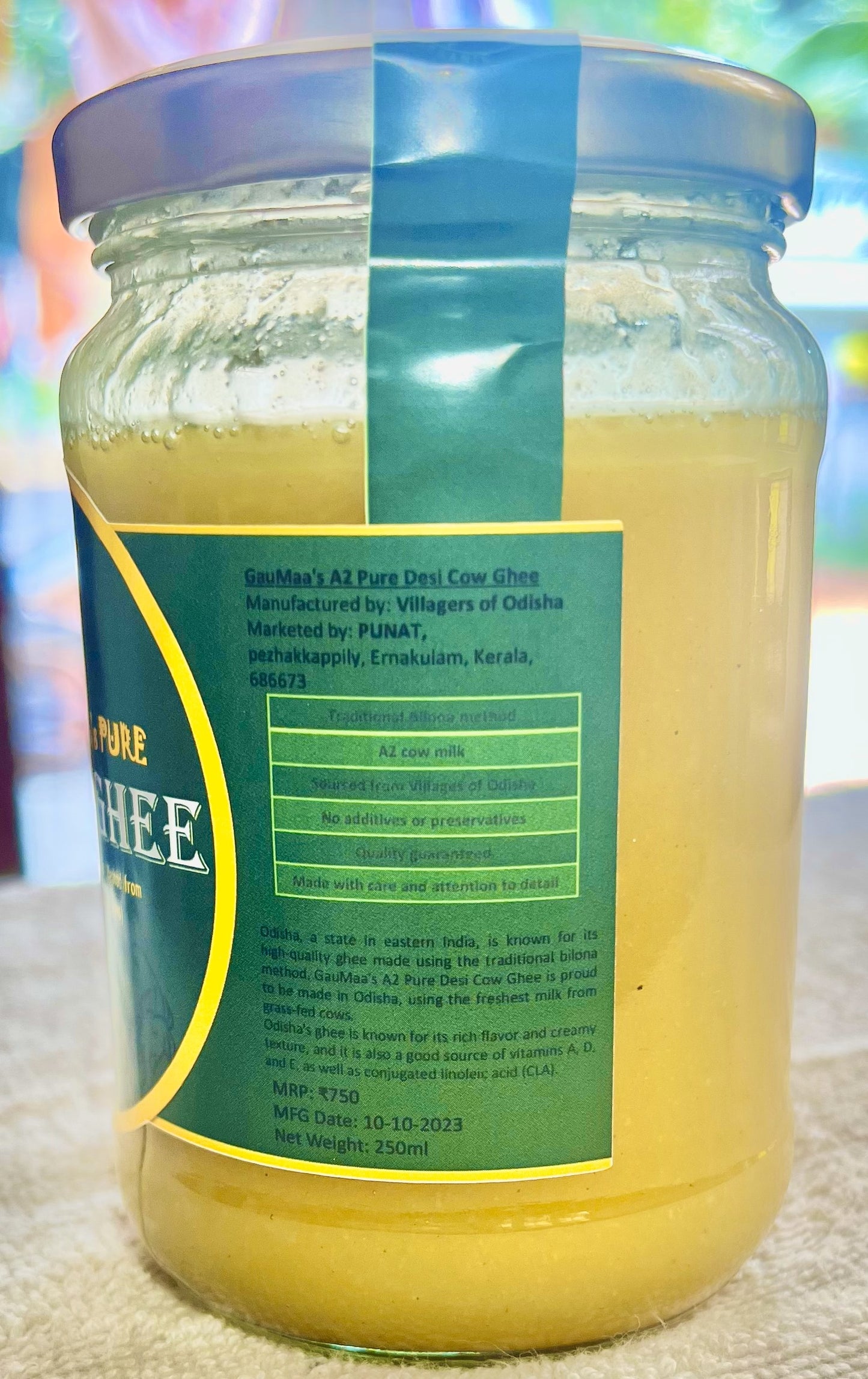 GauMaa's Pure A2 Cow Ghee